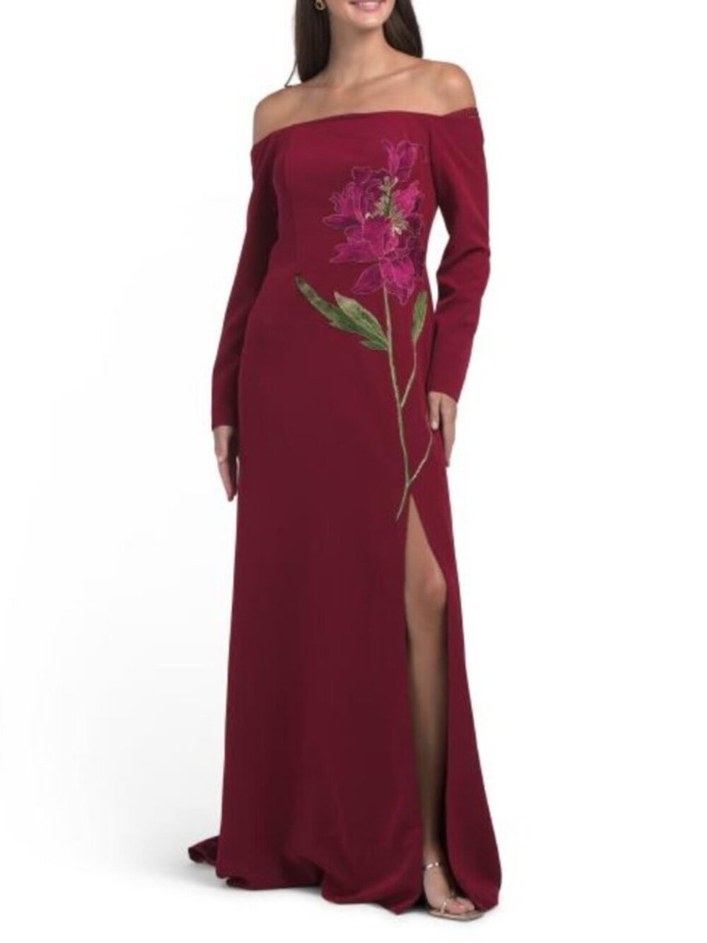 RENE BY RENE RUIZ Off The Shoulder Long Dress